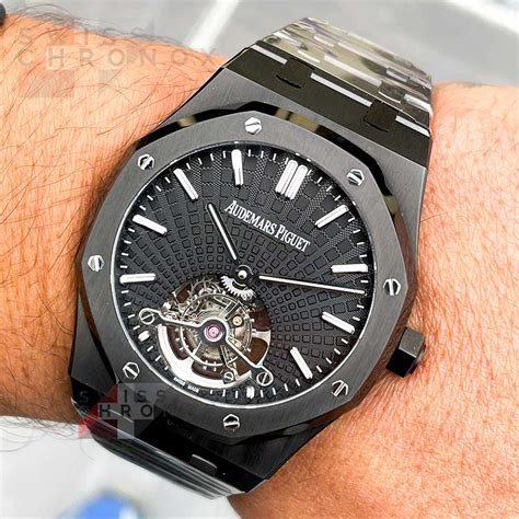 audemars piguet tourbillon black